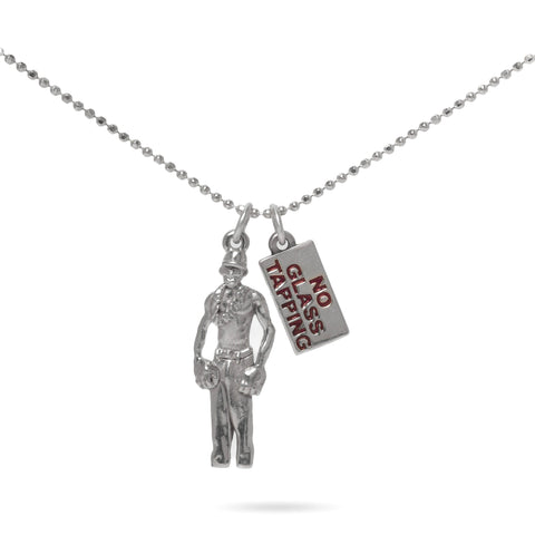 DON'T TAP THE GLASS NECKLACE