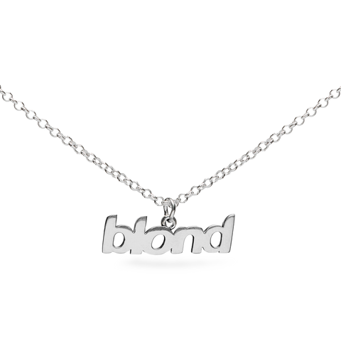 BLOND NECKLACE